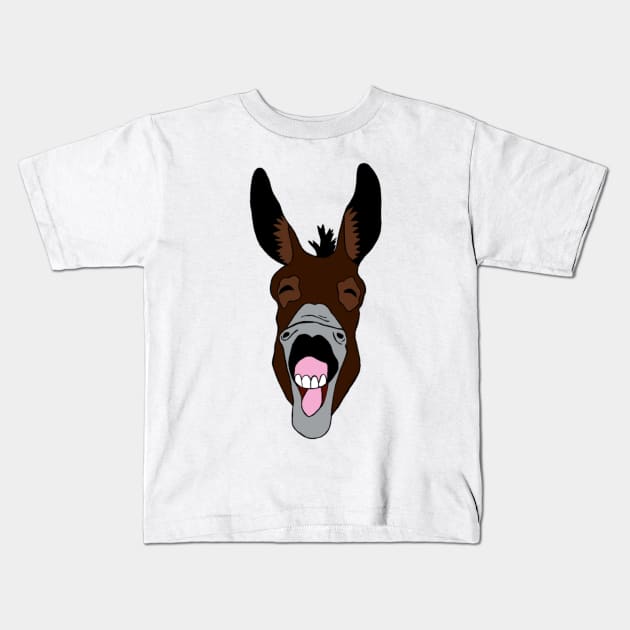 Donkey Kids T-Shirt by shellTs